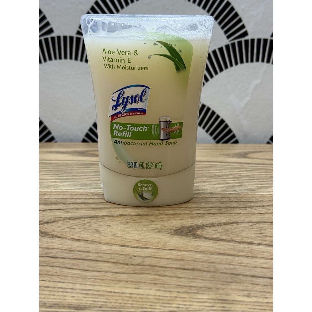 Lysol No Touch Soft On Skin Soap‎ Refill Moisturizing Aloe & Vitamin E
